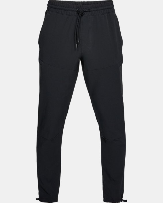 Men's UA Sportstyle Elite Cargo Pants, Black, pdpMainDesktop image number 4
